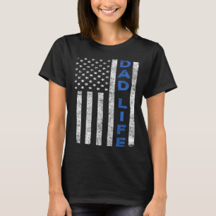 T-shirt American Dad Life Pride Vintage États-Unis Da