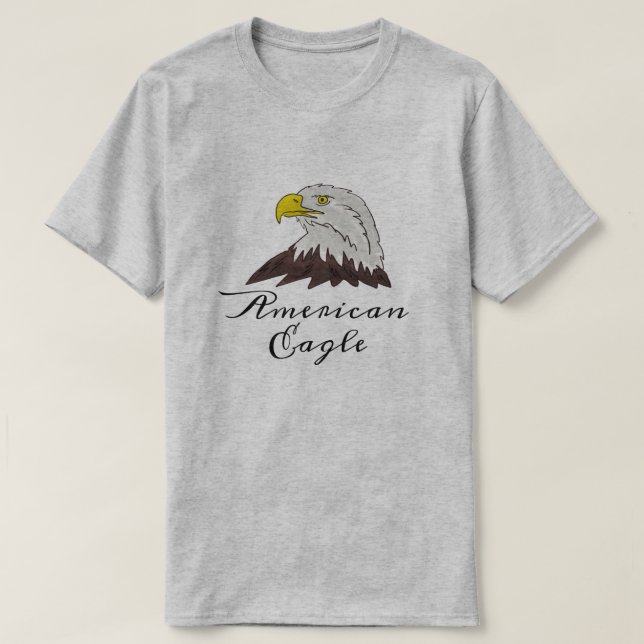 T-shirt American Eagle avec texte personnalisé (Design devant)