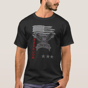 T-shirt American Eagle Liberty Liberty Patriot Justice For