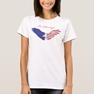 T-shirt American Eagle Thunder_Cove 4 juillet patriotique
