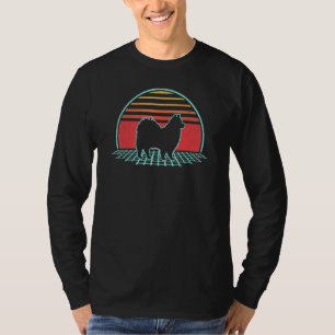 T-shirt American Eskimo Chien Retro Style Vintage des anné