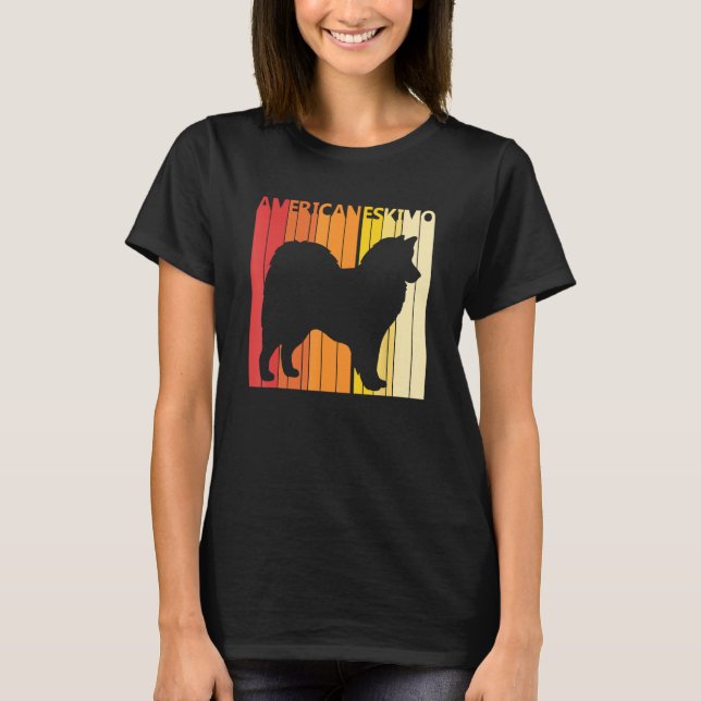 T-shirt American Eskimo Dog (Devant)