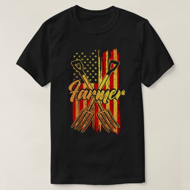 T-shirt American Farmer 4 (Design devant)