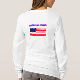 T-shirt American Fier Le MUSÉE Zazzle Modèle2
