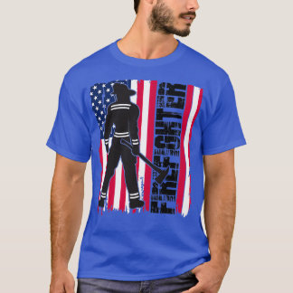 T-shirt American Firefighter 1