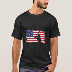 T-shirt American Flag Baseball Apparel Baseball 2