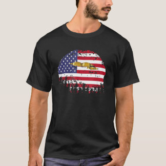 T-shirt American Flag Lips American Flag Lips 1