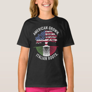 T-shirt American Flag Roots, arbre de vie patrioti