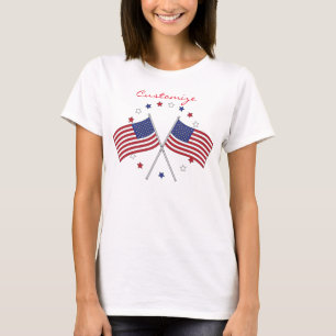 T-shirt American Flags Thunder_Cove Patriotic 4th of July