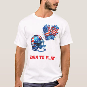 T-Shirt-American Football Event Personalization T-Shirt