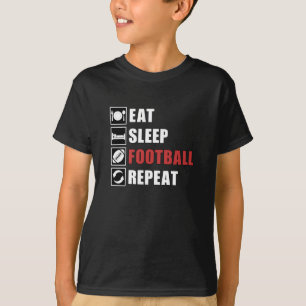 T-shirt American Football Repeat Team Sports Game USA Cade