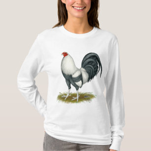T-shirt American Game Silver Blue Gamecock