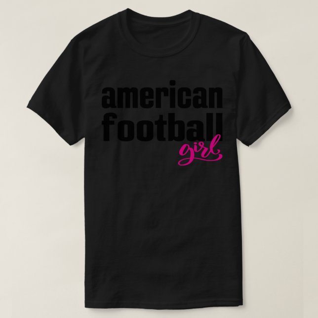 T-shirt American Girl (2) (Design devant)