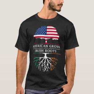 T-shirt American Groot with Irish Roots - Irlande
