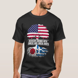 T-shirt American Grosse avec drapeau Patrimoine japonais g