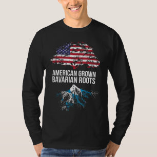 T-shirt American Grosses avec racines bavaroises - Bavière