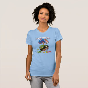 T-shirt American Grown - Kittitian Women Tee