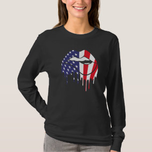 T-shirt American Lips 4 juillet