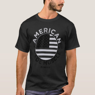 T-shirt American Made Muscle Usa Drapeau Patriotique Vinta