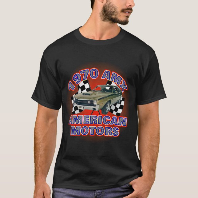 T-shirt American Motors 1970 AMX (Devant)