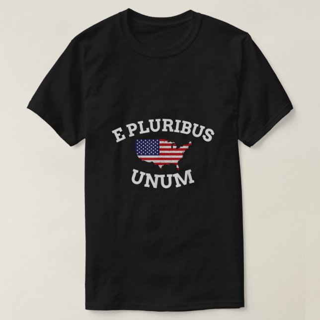 T-shirt American Patriot E Pluribus Unum États-Unis468 (Design devant)