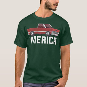 T-shirt American Pickup Truck Pickup Truck Conduite classi