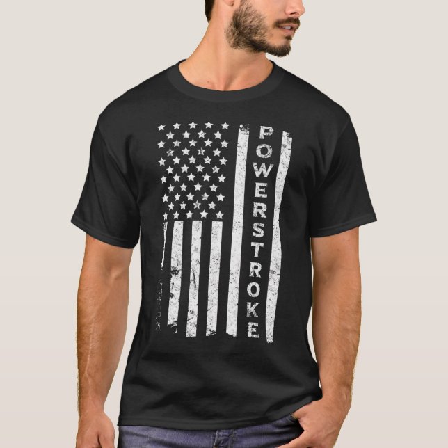 T-shirt American Powerstroke Company (Devant)