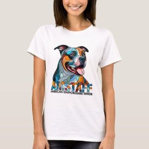 T-shirt American Staffordshire Terrier - Amstaff