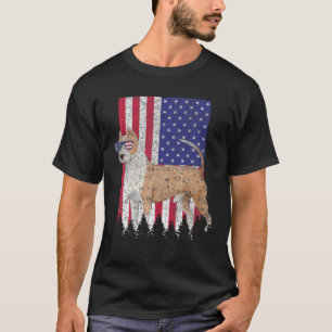 T-shirt American Staffordshire Terrier Chien patriotique A