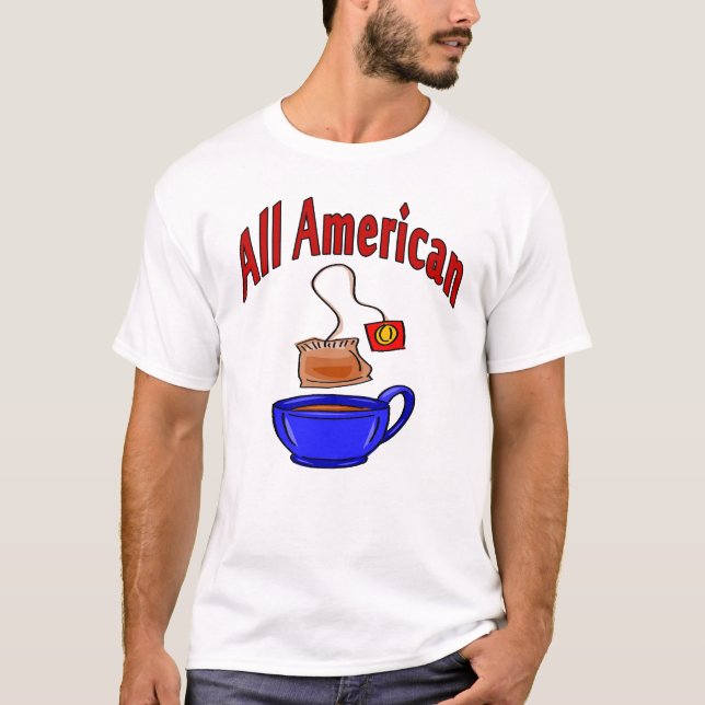 T-shirt American Te (Devant)