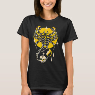 T-shirt American Traditionnel Tattoo Scorpion Old School F