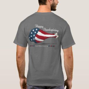 T-shirt American Turkey Leg Thanksgiving Holiday