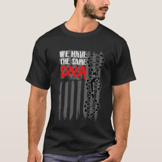 T-shirt American Usa Flag Bowling Dna Patriotic Bowler
