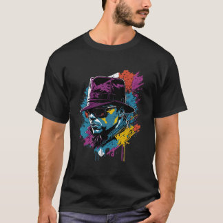 T-shirt American Vintage Mafia Graffiti Gang Art de rue