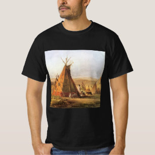 T-shirt American West vintage, Tipées dans la plaine par B