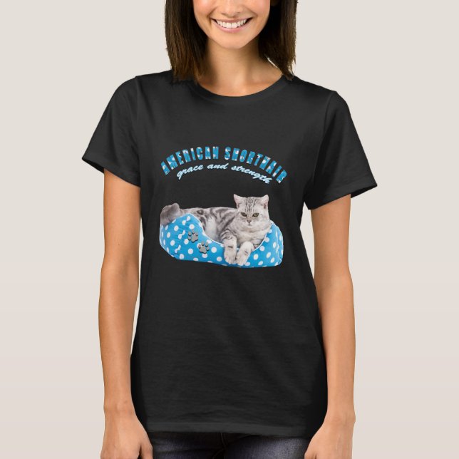 T-shirt American Wirehair "robuste et résilient" (Devant)