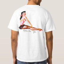 Americana Retro 1950 Pin Up Girl Ballerina