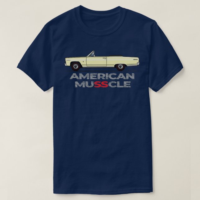 T-shirt AmericanLight jaune (Design devant)