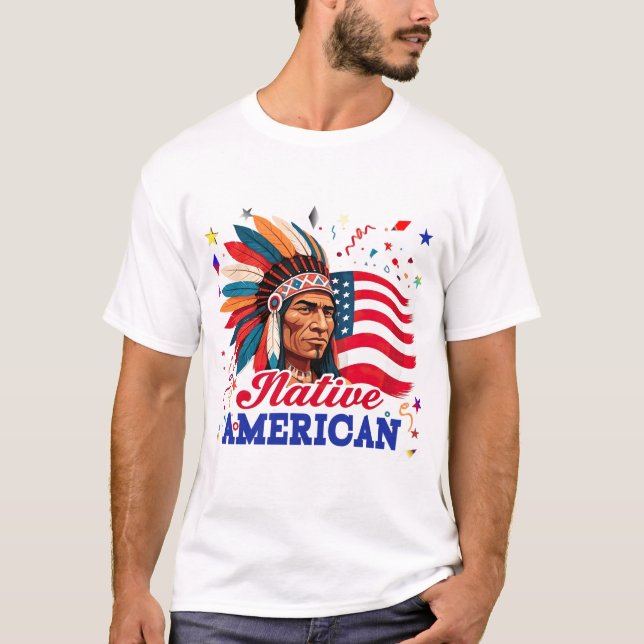 T-shirt "Amérindien" (Devant)
