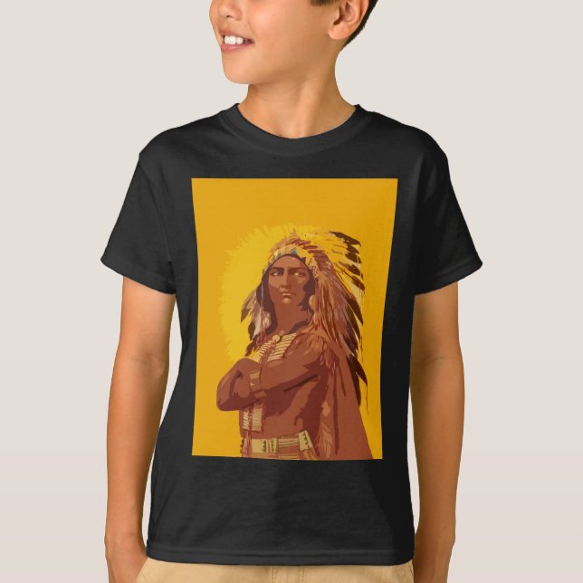 T-shirt amérindien (Devant)