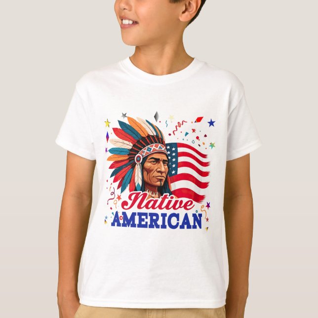 T-shirt Amérindien (Devant)