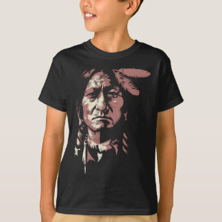 T-shirt amérindien chef guerrier indien