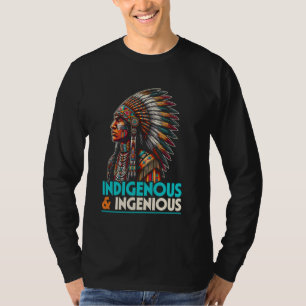 T-shirt Amérindien Cherokee Apache Tribe Indig