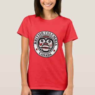 T-shirt Amérindien Noir Haïda Peau de pleurs