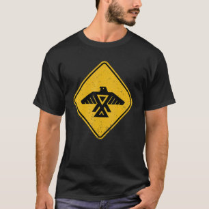 T-shirt Amérindien Pour Hommes Femmes Vintage Thunderbir