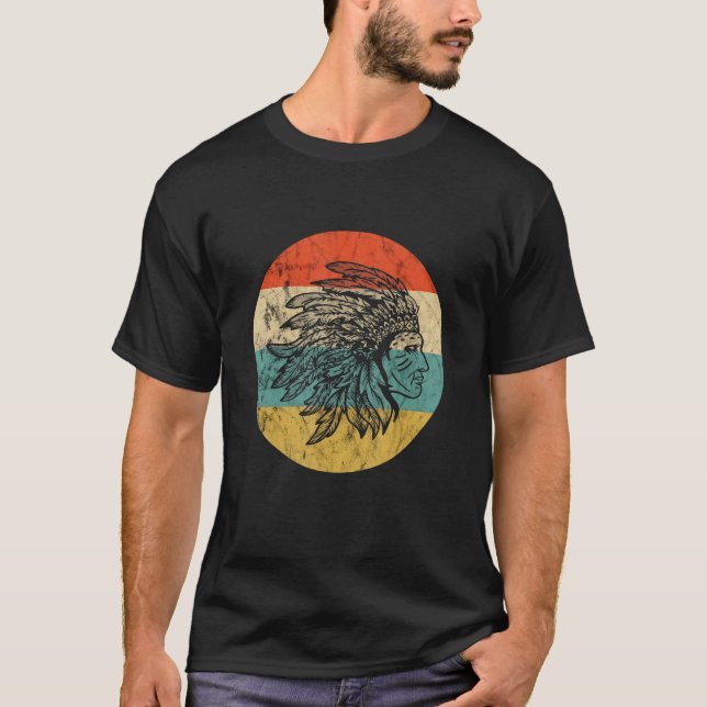 T-shirt Amérindiens d'Amérique (Devant)