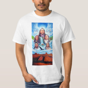 T-shirt Amérindiens Modèles Mens Moderne tendance