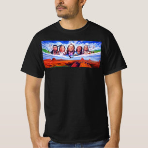 T-shirt Amérindiens Peinture Hommes Mode de vêtements