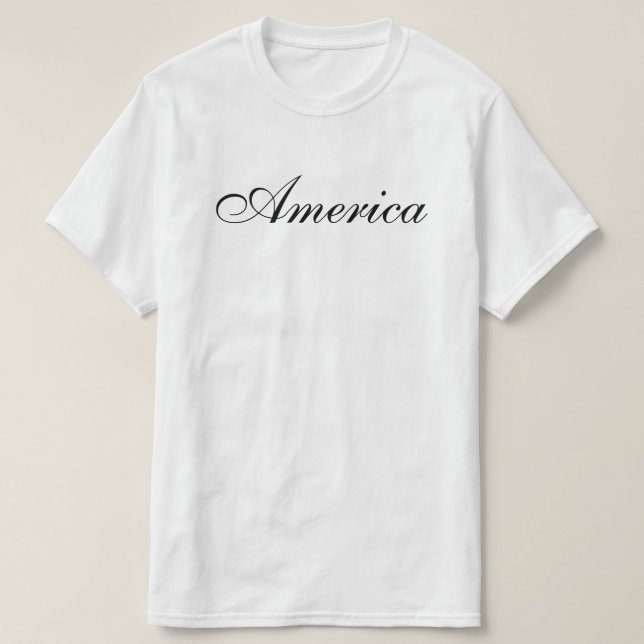 T-Shirt Amérique (Design devant)