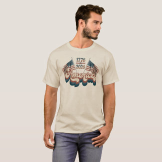 T-shirt Amérique 1776–2026, Patriotique, États-Unis 250 An
